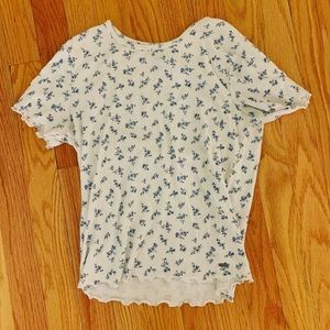Floral t shirt from Hollister
